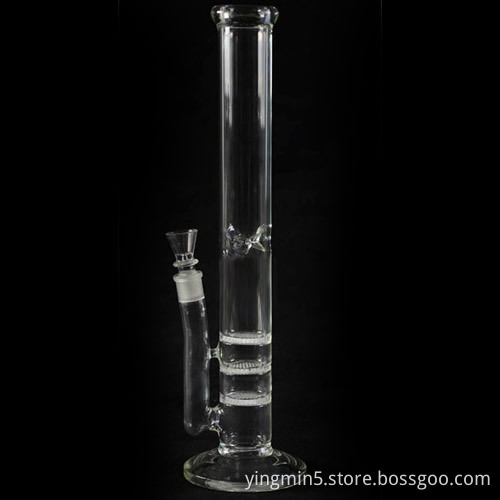 Glass Pipe Oil Rig Glass Pipe High Borosilicate Glass Smoking Pipe (GB-020)